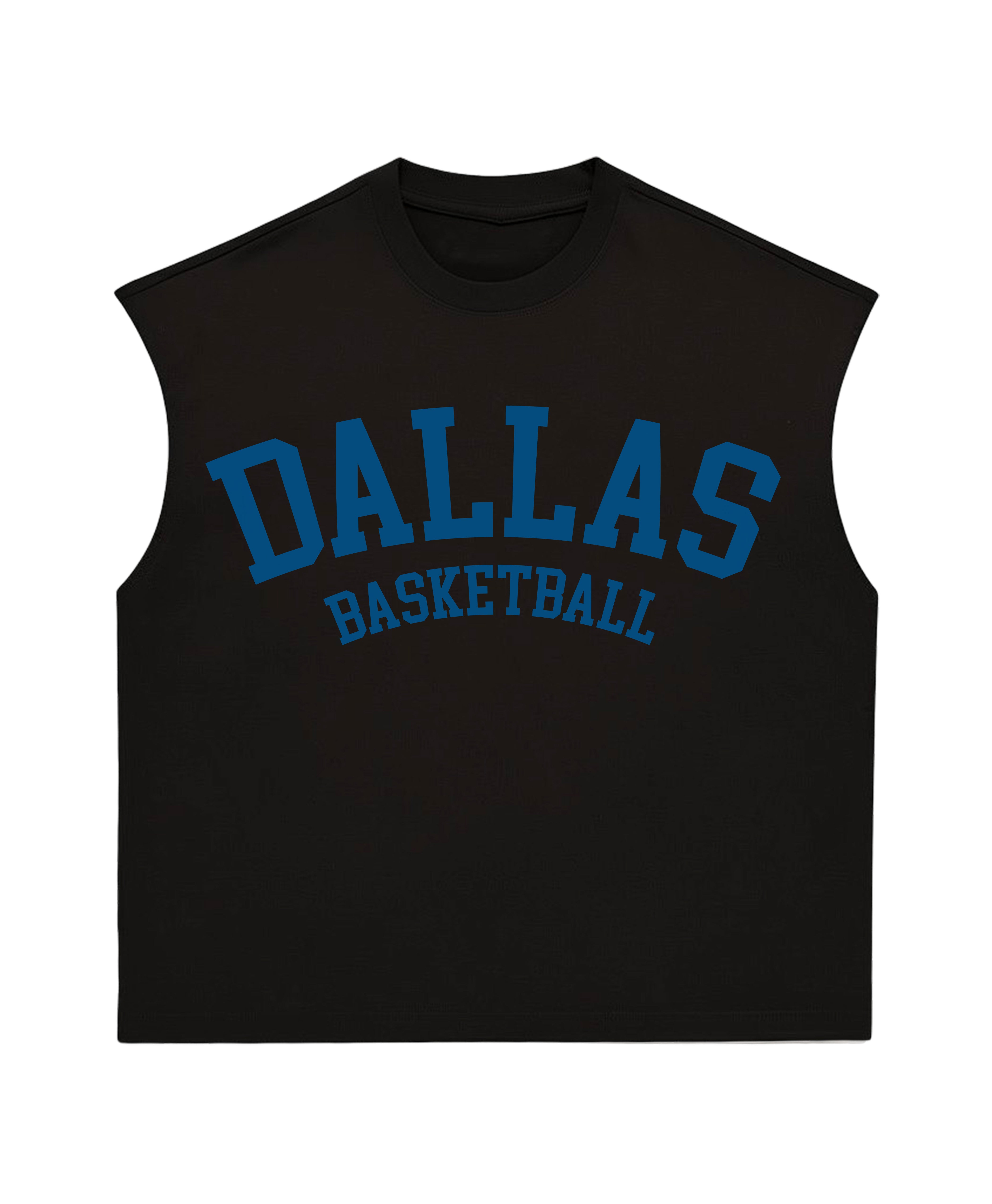 DALLAS BASKETBALL MUSCLE TEE