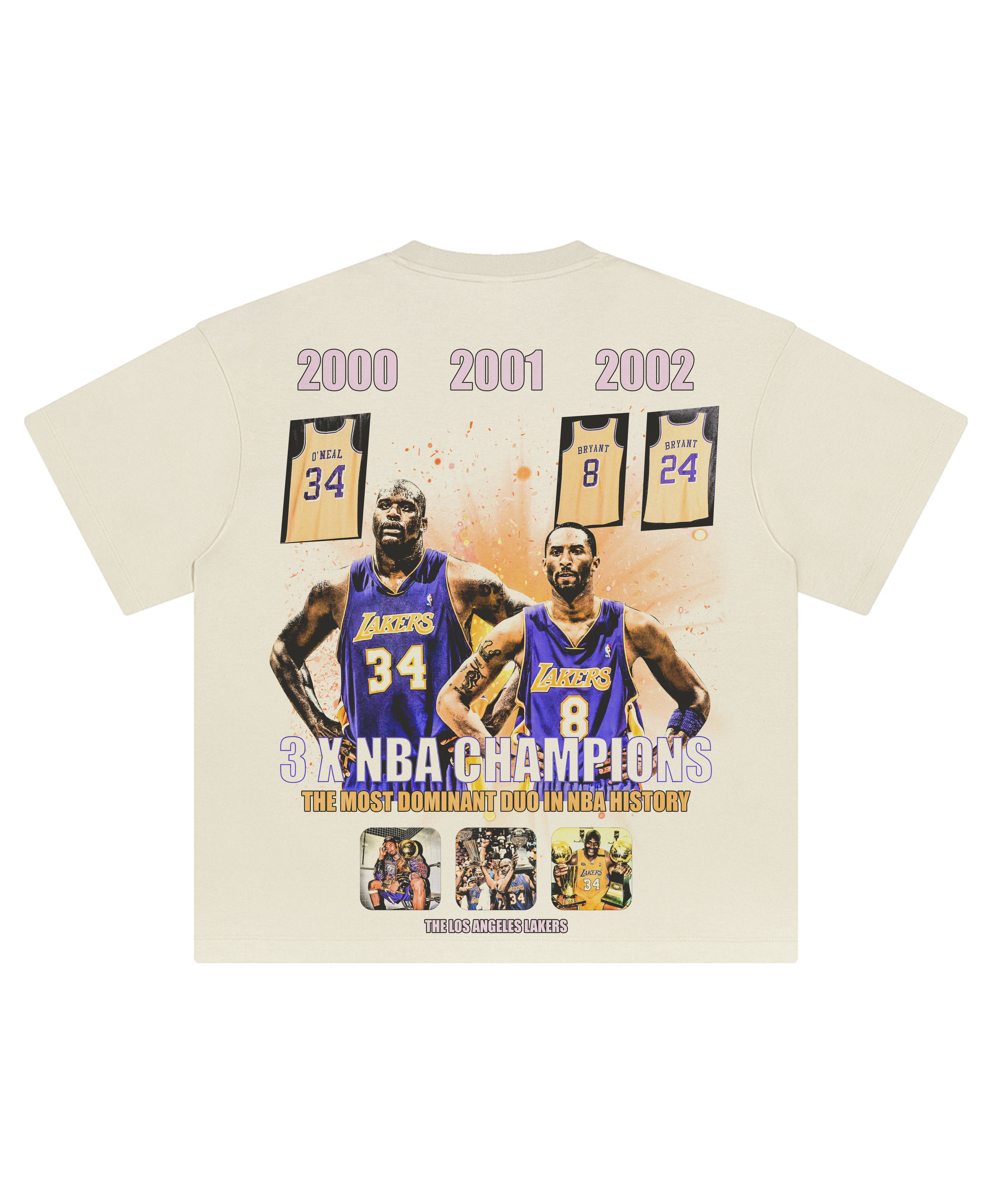 KOBE & SHAQ 3 PEAT TEE