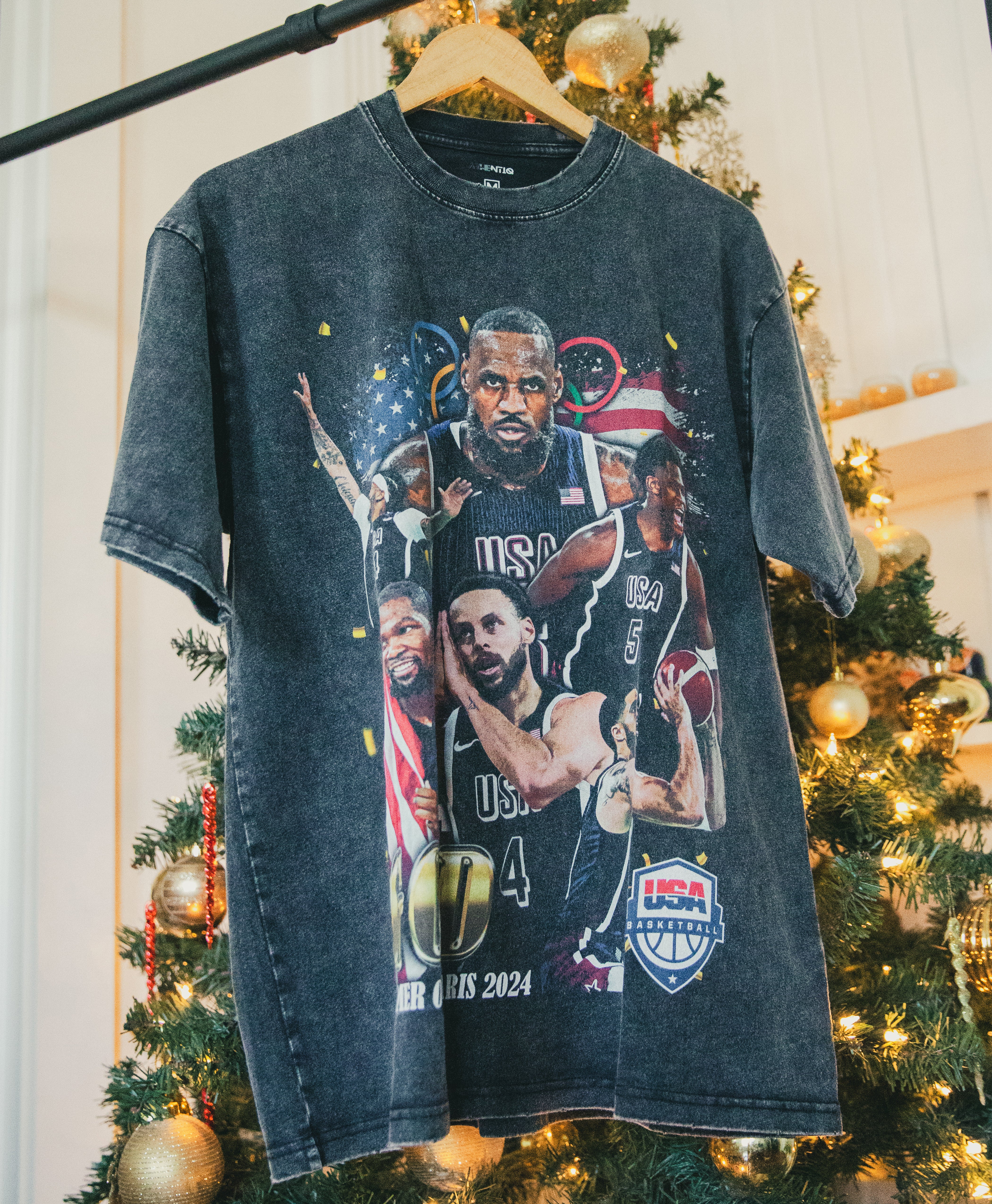 2024 未使用品 2024AW AUTHENTIC TEAM TOUR L/S TOP TEAM USA V2 TEE