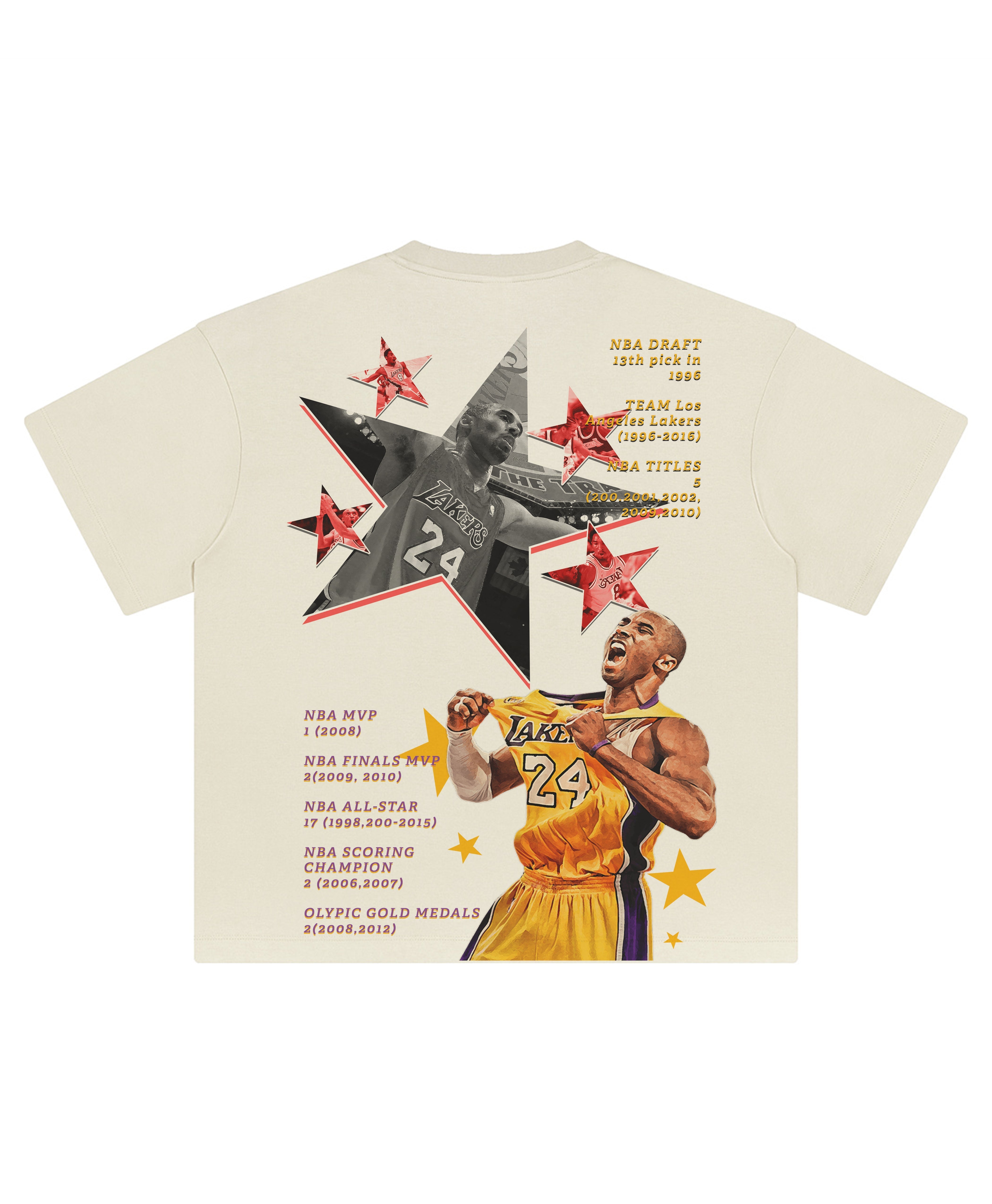 KOBE BRYANT 'FARWELL BASKETBALL' TEE