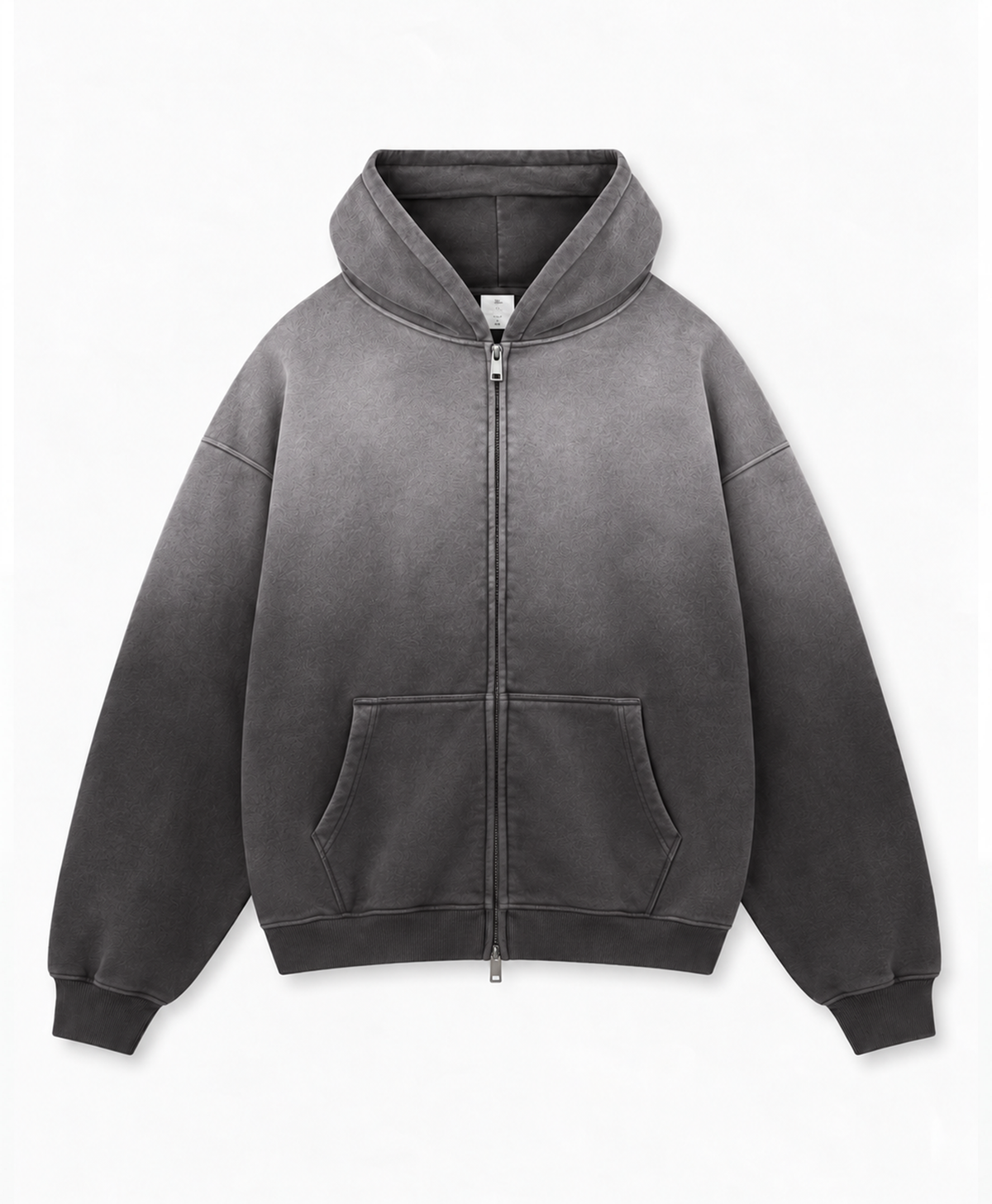 ATHENTIQ FLEECE FADED HEAVYWEIGHT ZIP HOODIE
