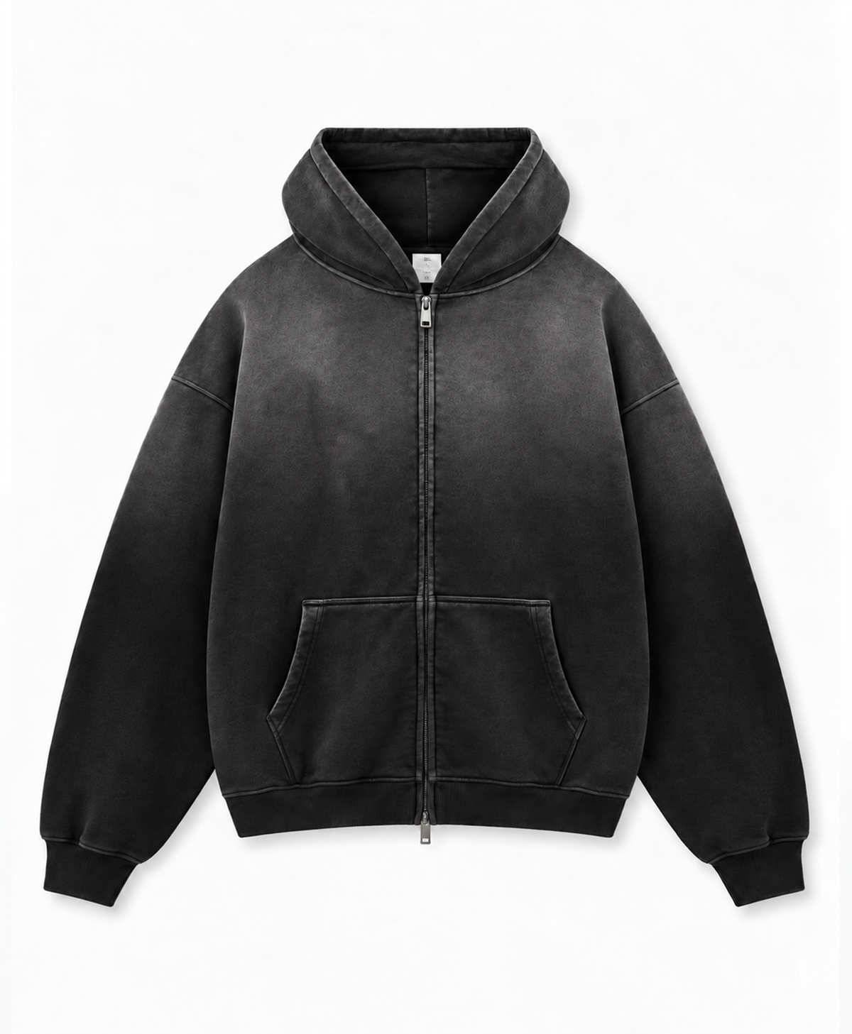 ATHENTIQ FLEECE FADED HEAVYWEIGHT ZIP HOODIE