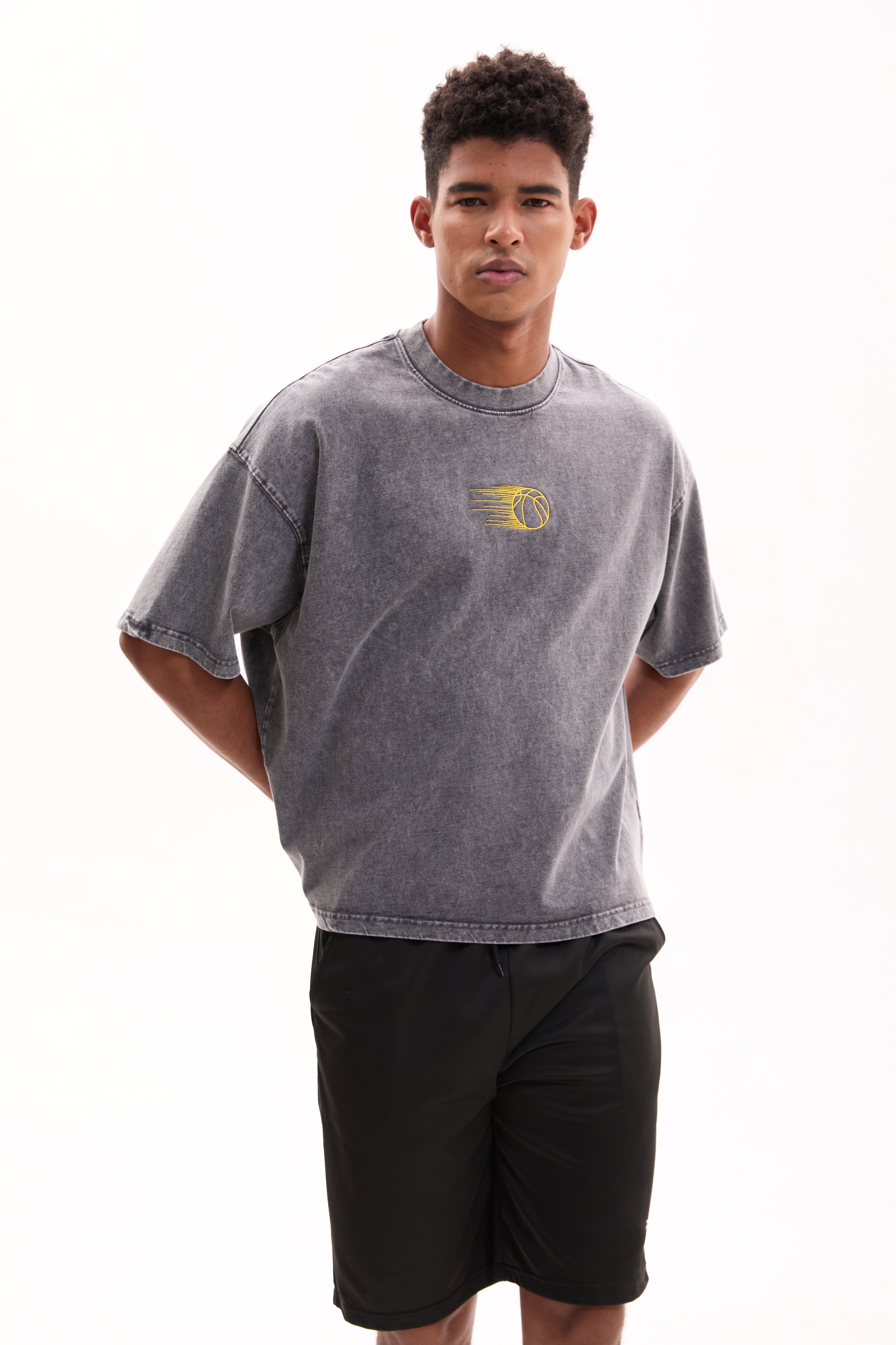 LA CROPPED TEE