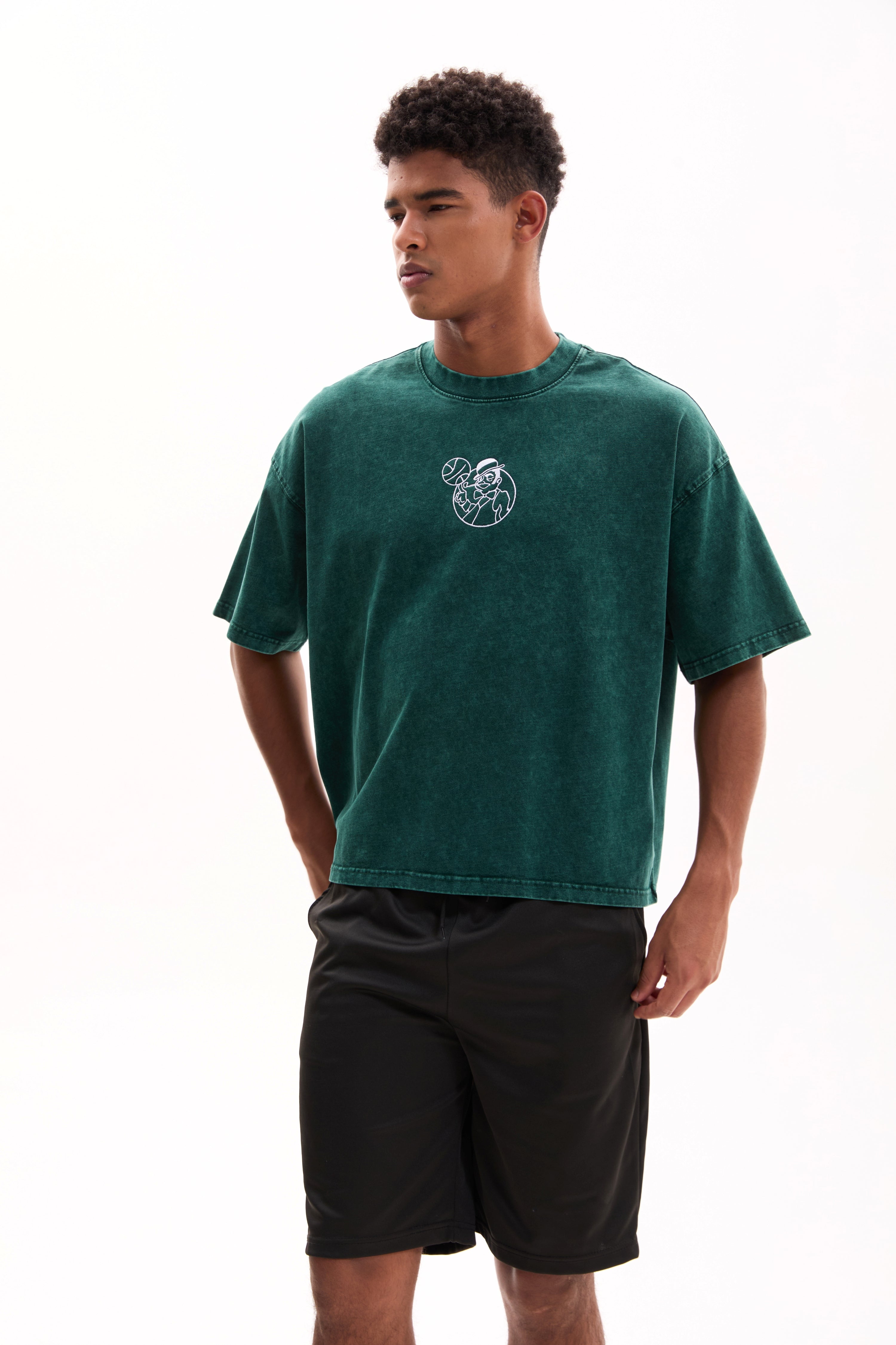 BOSTON CROPPED TEE