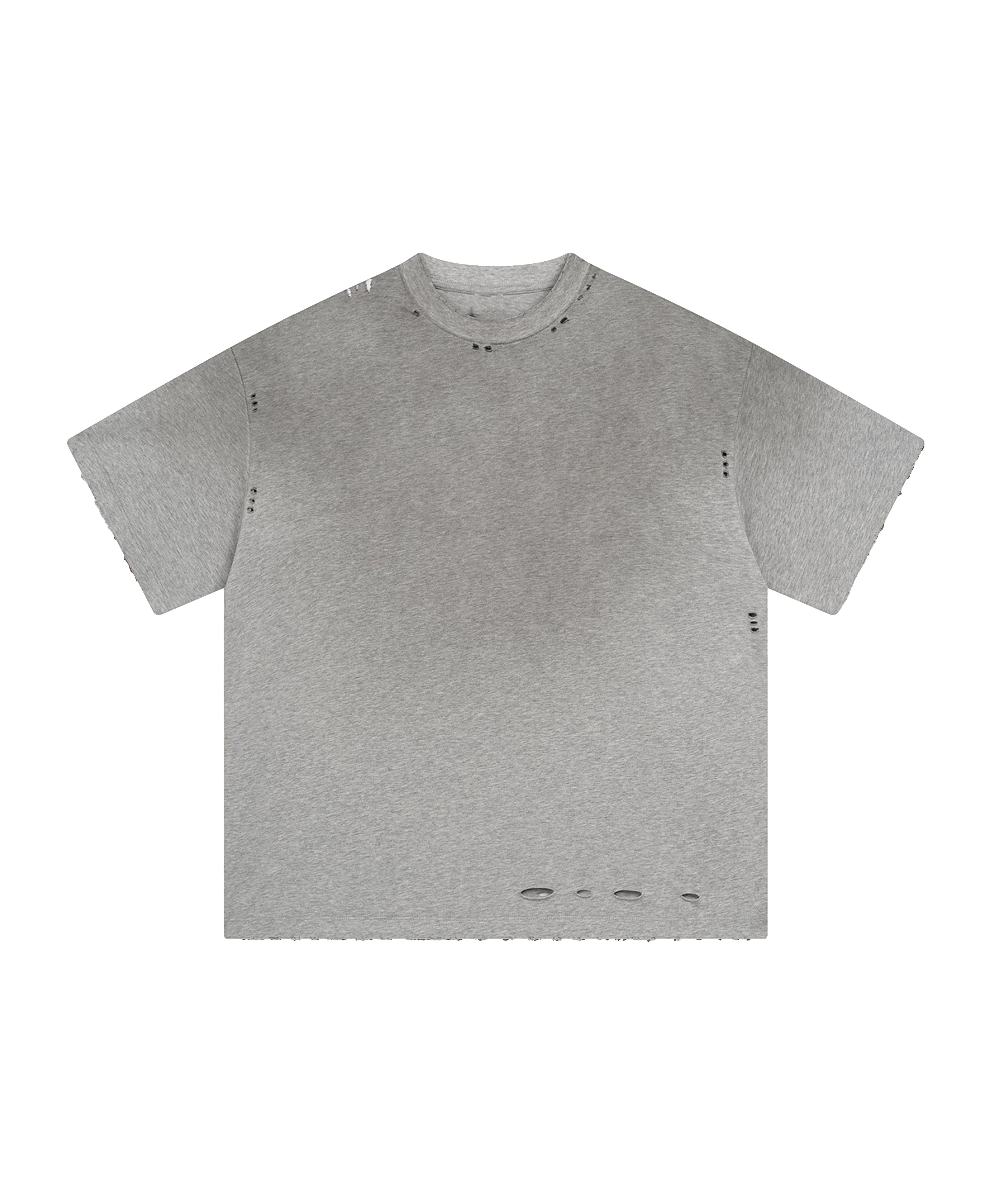 ATHENTIQ WASHED RIPPED TEE