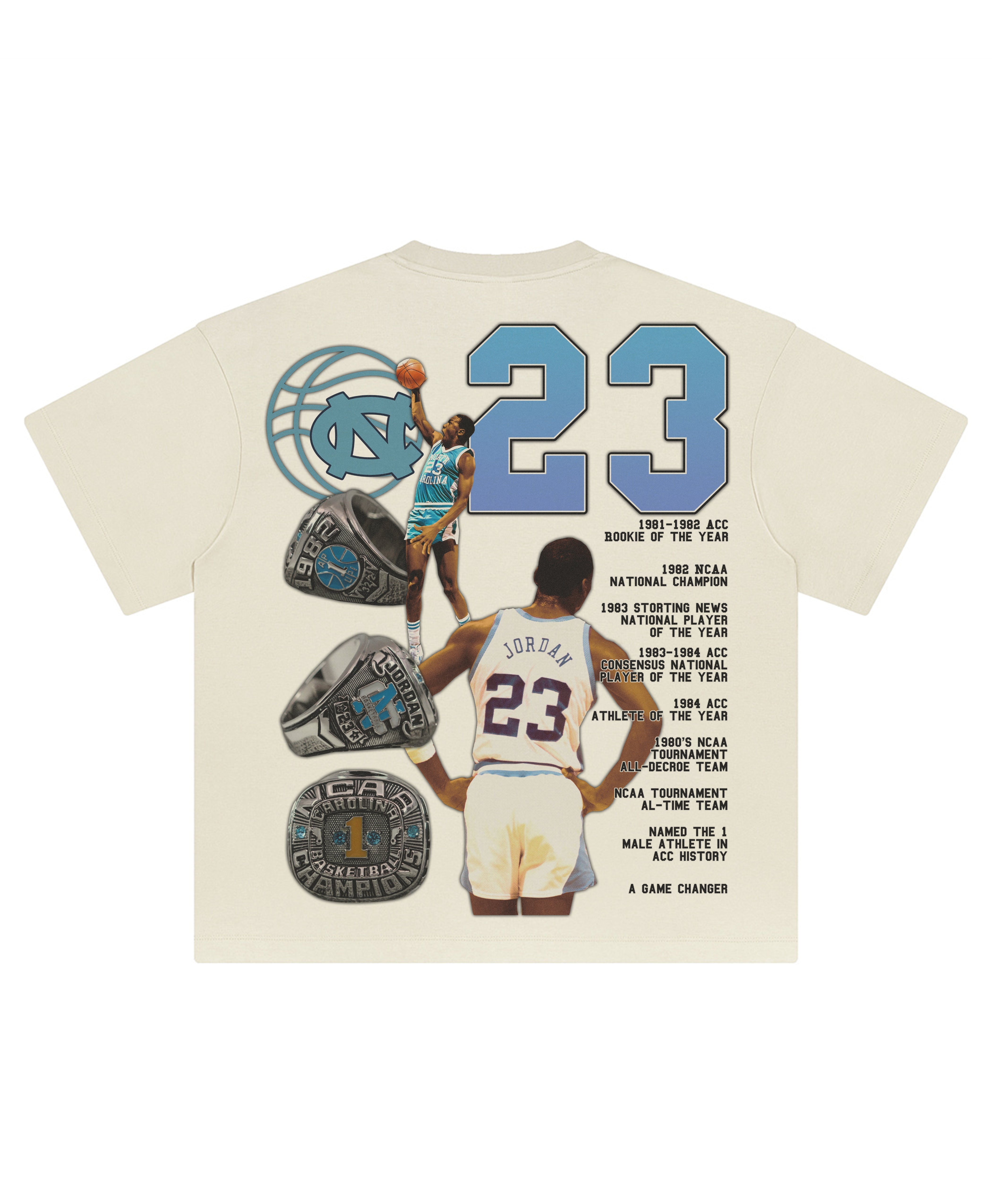 JORDAN UNC TEE